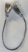 Micro Faceted Blue Drilled Sapphire Rondelles 18 Cm strand