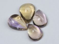 16.95 Ct Natural Ametrine and CItrine