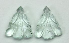 8.61 Natural Aquamarine Carving