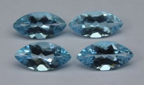 6.87 Cts Natural Blue Topaz