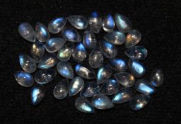 10.63 Ct Rainbow Moonstone Lot