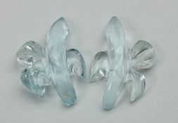 11.06 Natural Aquamarine Carving