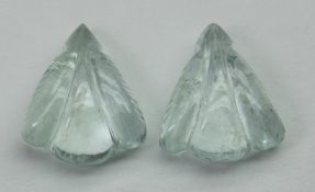 9.07 Ct Natural Aquamarine Carving