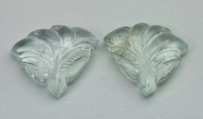 13.13 Ct Natural Aquamarine Carving