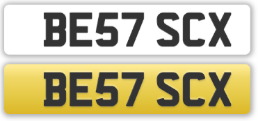 Cherished Plate: BE57 SCX