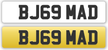 Cherished Plate: BJ69 MAD