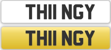 Private numbe rplate TH11 NGY