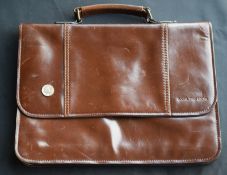John Rocha Leather Briefcase