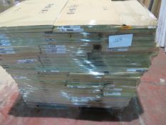 (1007) LARGE PALLET TO CONTAIN VARIOUS NEW KITCHEN STOCK TO INCLUDE: GLOSS WHITE REVERSIBLE WAL...