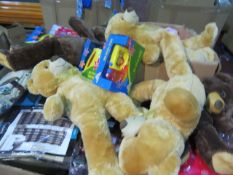 (280) LARGE PALLET APPROX 4FT TALL TO CONTAIN MY FIRST KETTLE PLAY TOY, MY FIRST IRON PLAY TOY,...