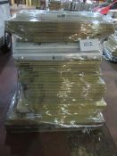 (1012) LARGE PALLET TO CONTAIN VARIOUS NEW KITCHEN STOCK TO INCLUDE: WHITE STYLE COLOUR MATCHED...