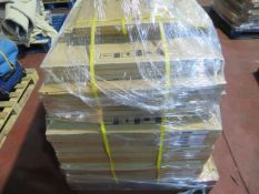 (1029) LARGE PALLET TO CONTAIN VARIOUS NEW KITCHEN STOCK TO INCLUDE: SOLID OAK EFFECT COLOUR MA...