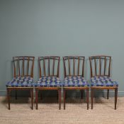 Set of Four 19th Century Mahogany Antique Dining Chairs