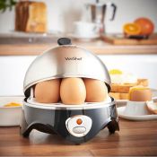 (S372) Egg Boiler Boils up to seven delicious eggs at once – a quick and easy way to cook br...