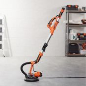 (S17) 750W Long Handle Drywall Sander Variable speed rotation from 1000-1600RPM (no load) Lar...