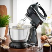 (S59) Black Hand & Stand Mixer 2 in 1 stand mixer and hand mixer - compact, versatile and func...