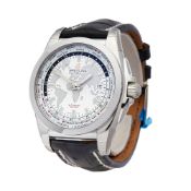 2018 Breitling Galactic Unitime Stainless Steel - WB3510U0/A7