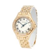 2000 Cartier Panthère Cougar Diamond Yellow Gold - WF8004F9 or 1161