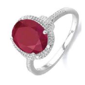 Ruby & Diamond Ring