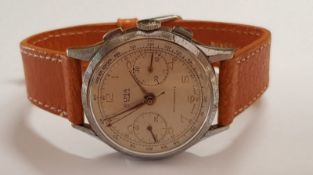 Vintage Olma 'Large Eyes' Chronograph Landeron Movement