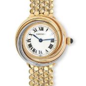 Cartier Trinity 18K Tricolor Wrist Watch