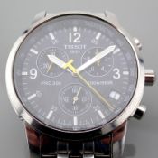 Tissot PRC 200 T461 Steel Wrist Watch