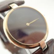 Cartier Vermeil Gold Plated PT6288 Silver Wrist Watch