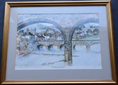 Limited Edition Tennants Canal Print By Ray Evans