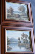 Pair Of Oil Painting By Peter Wilson