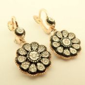 Antique Design Jewellery - 8K Rose / Pink Gold Earring