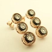 Antique Design Jewellery - 8K Rose / Pink Gold Earring