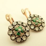 Antique Design Jewellery - 8K Rose / Pink Gold Earring