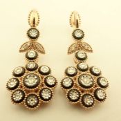 Antique Design Jewellery - 8K Rose / Pink Gold Earring
