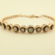 Antique Design Jewellery - 8K Rose / Pink Gold Bracelet (Ref:BD00382)