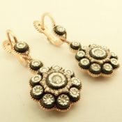 Antique Design Jewellery - 8K Rose / Pink Gold Earring