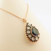 Antique Design Jewellery - 8K Rose / Pink Gold Necklace