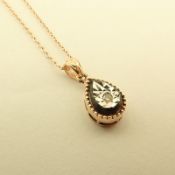 Antique Design Jewellery - 8K Rose / Pink Gold Necklace