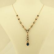 Antique Design Jewellery - 8K Rose / Pink Gold Necklace