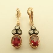 Antique Design Jewellery - 8K Rose / Pink Gold Earring