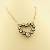 Antique Design Jewellery - 8K Rose / Pink Gold Necklace