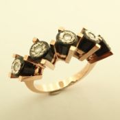 Antique Design Jewellery - 8K Rose / Pink Gold Ring