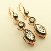 Antique Design Jewellery - 8K Rose / Pink Gold Earring