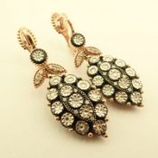 Antique Design Jewellery - 8K Rose / Pink Gold Earring