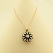 Antique Design Jewellery - 8K Rose / Pink Gold Necklace