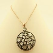 Antique Design Jewellery - 8K Rose / Pink Gold Necklace