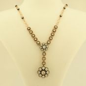 Antique Design Jewellery - 8K Rose / Pink Gold Necklace