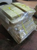 (1013) LARGE PALLET TO CONTAIN VARIOUS NEW KITCHEN STOCK TO INCLUDE: SANTINI GLOSS ANTHRACITE S...