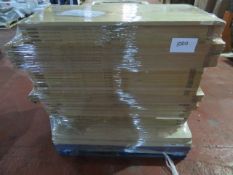 (1000) LARGE PALLET TO CONTAIN VARIOUS NEW KITCHEN STOCK TO INCLUDE: WESTLEIGH TEXTURED OAK EFF...