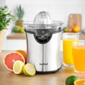 (S350) 100W Citrus Juicer Machine Powerful 100W citrus juicer extracts the maximum amount of j...