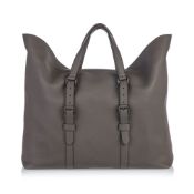 Gucci Leather Grand Prix Weekend Duffel Bag